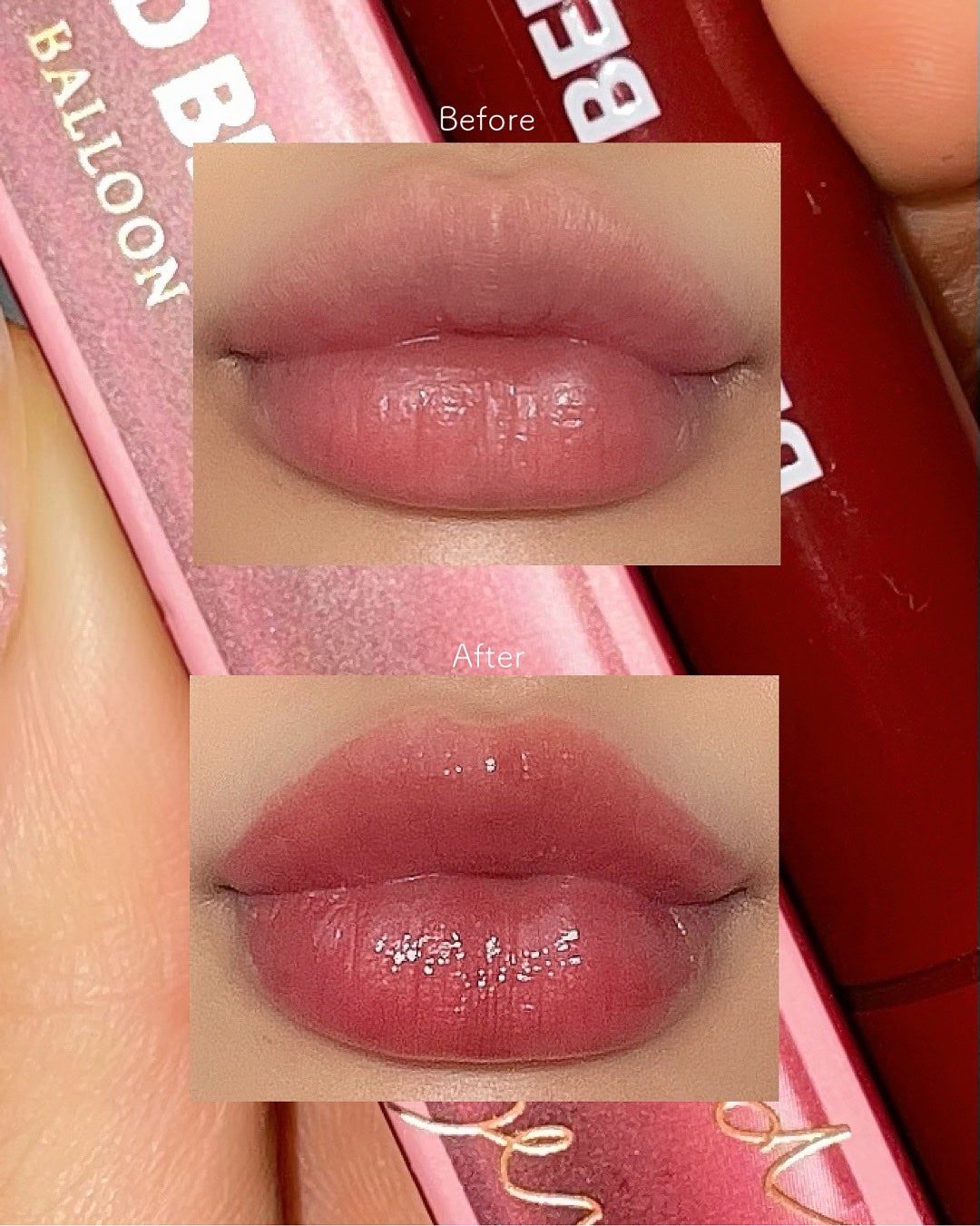 ブレンドベリー リップバルーン/BLEND BERRY/口紅を使ったクチコミ(4枚目)