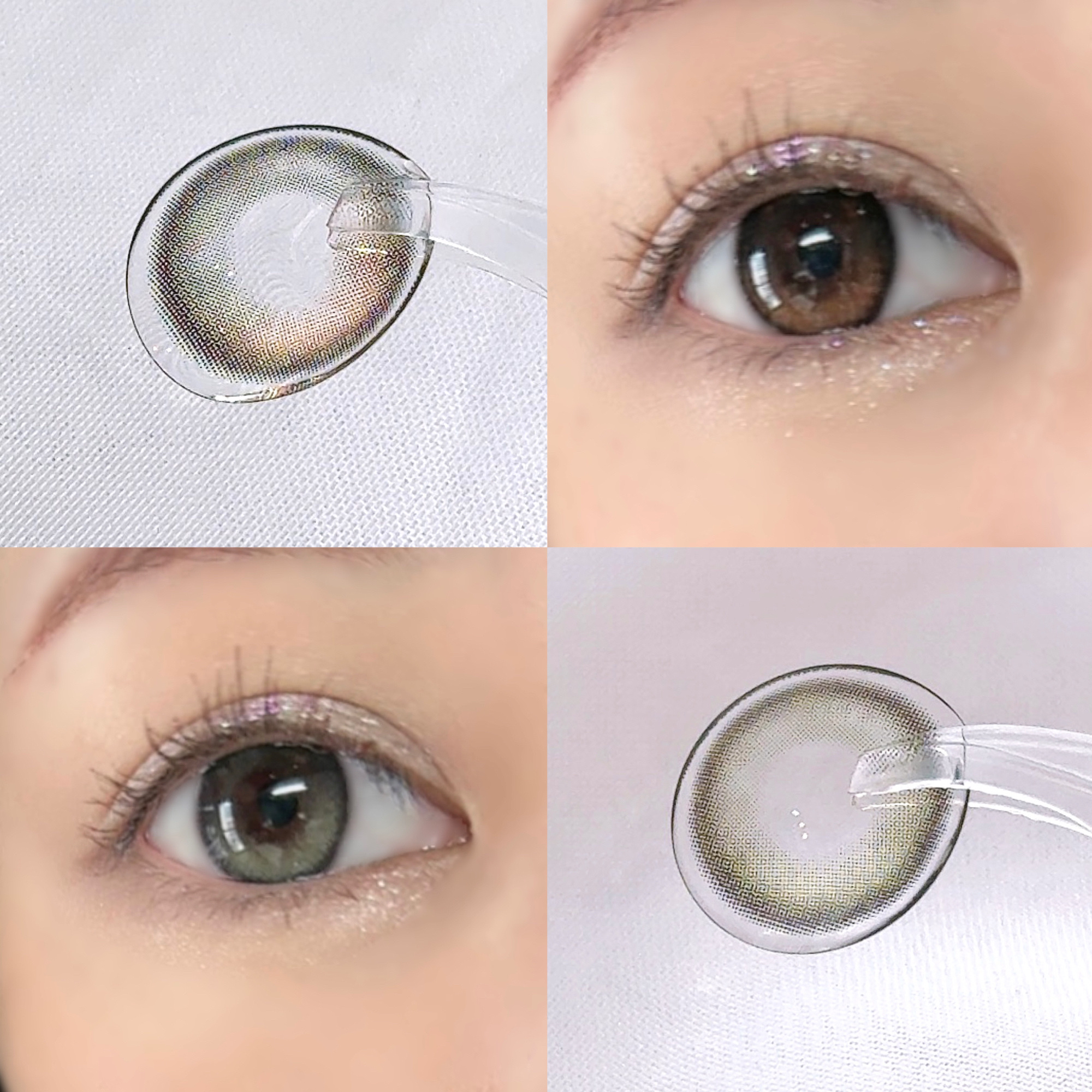 Eyelighter Glowy 1Month/OLENS/カラーコンタクトレンズを使ったクチコミ（3枚目）