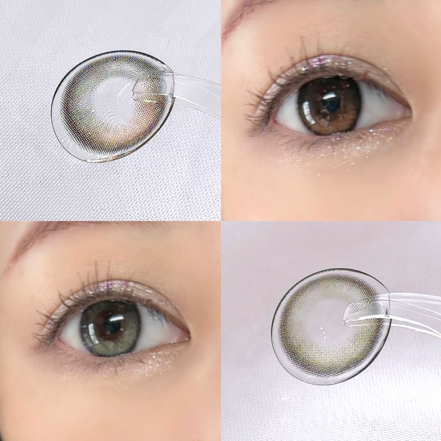 Eyelighter Glowy 1Month/OLENS/カラーコンタクトレンズを使ったクチコミ(3枚目)