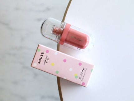 ジェルフィットティント/AMUSE/リップティントを使ったクチコミ(5枚目)