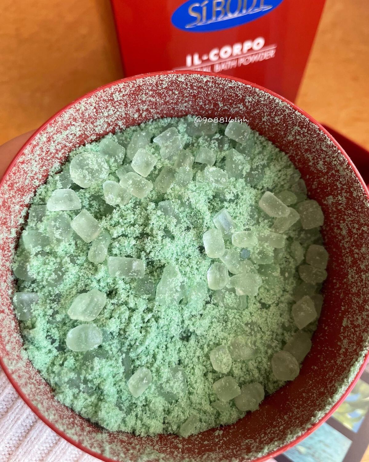 ミネラルバスパウダーオリジナル/イルコルポ/無機塩系入浴剤を使ったクチコミ（2枚目）