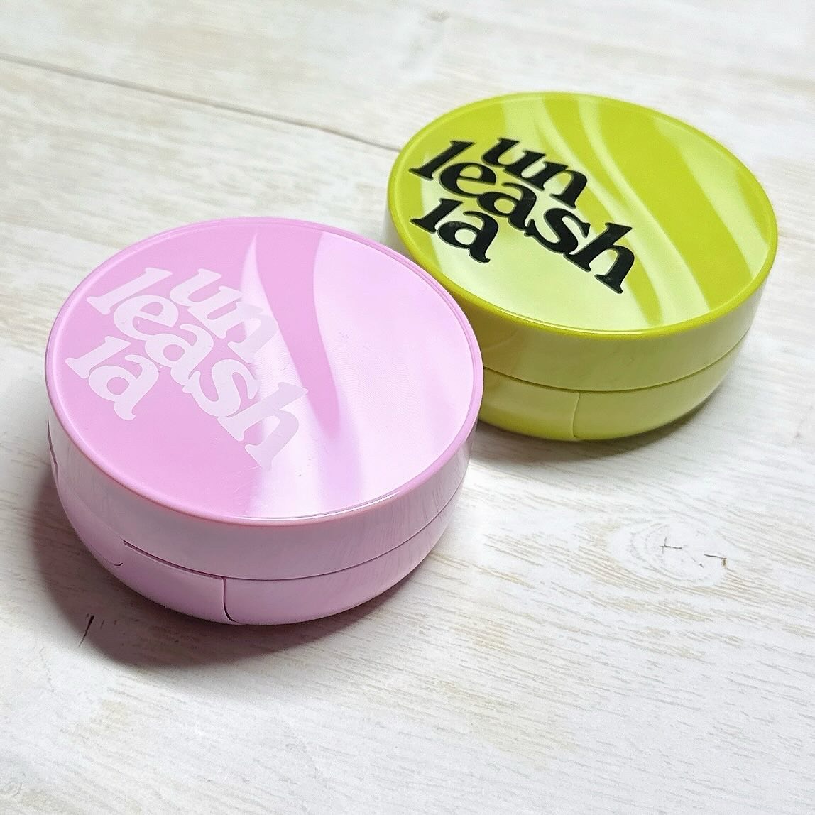 ドントタッチ ガラス ピンククッション 21N Hyalyne/unleashia/クッションファンデーションを使ったクチコミ（3枚目）