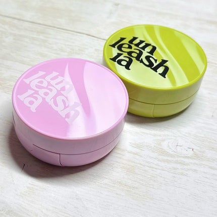 ドントタッチ ガラス ピンククッション 21N Hyalyne/unleashia/クッションファンデーションの画像