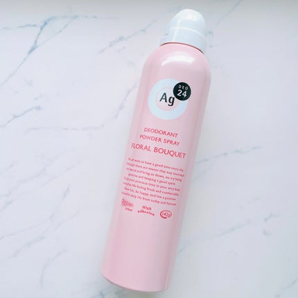 パウダースプレー(フローラルブーケ)/エージーデオ24/デオドラント・制汗剤を使ったクチコミ(1枚目)
