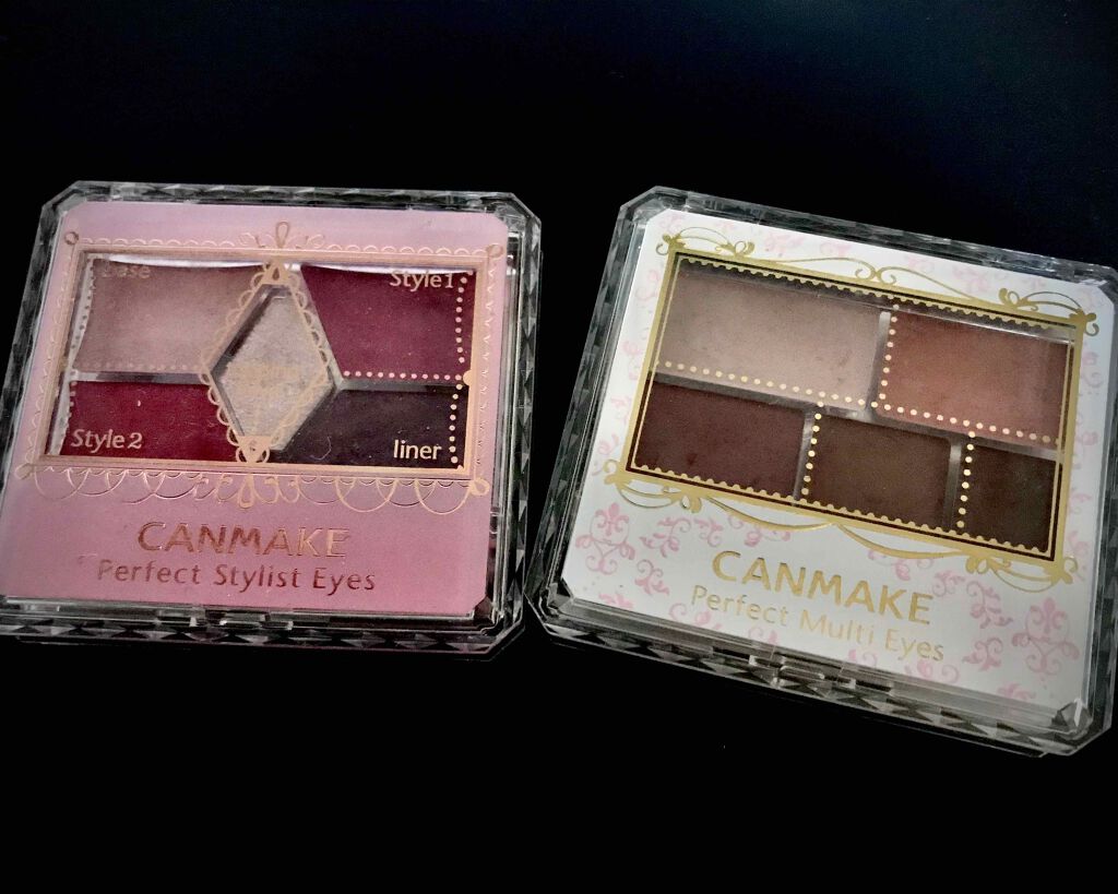 【旧品】パーフェクトスタイリストアイズ/キャンメイク/アイシャドウパレットを使ったクチコミ（1枚目）