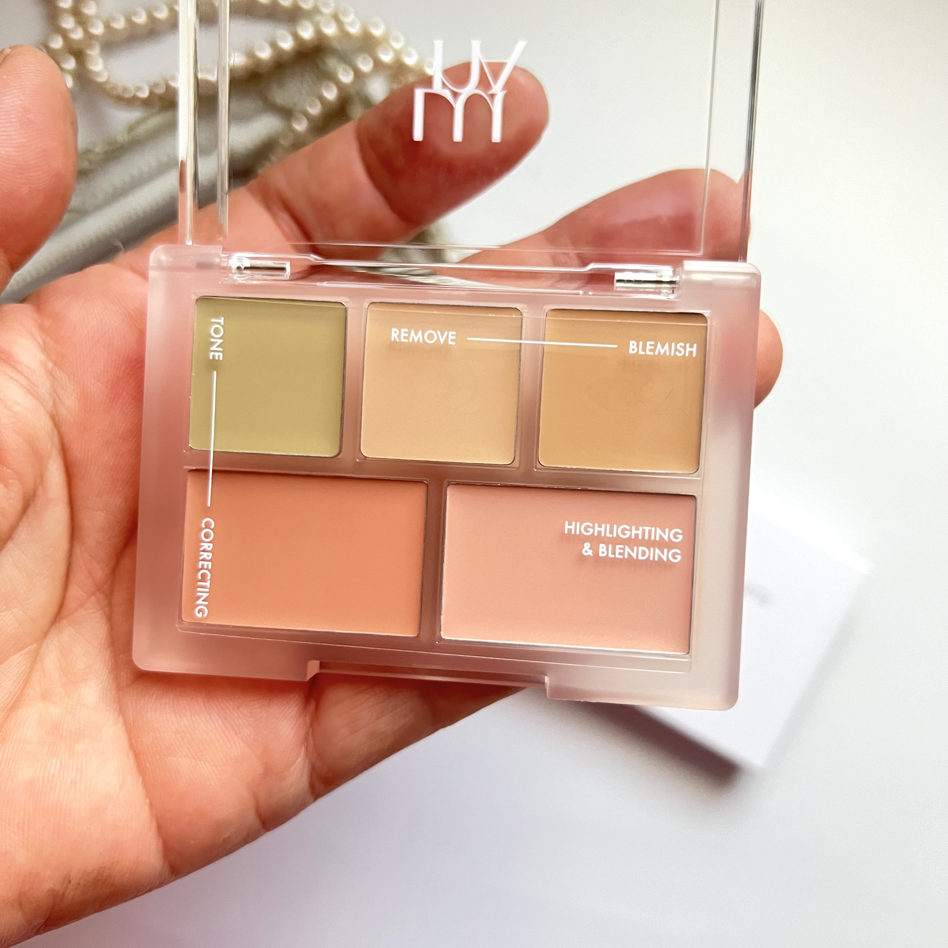 コンシールブレンダーパレット/LUNA/パレットコンシーラーを使ったクチコミ（2枚目）