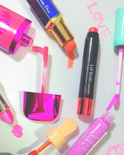 リップベビークレヨン リップ&アイ/メンソレータム/口紅を使ったクチコミ(1枚目)