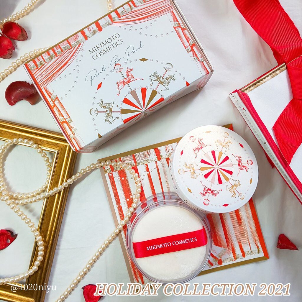 フェイスパウダーセット/ミキモト コスメティックス/メイクアップキットを使ったクチコミ(2枚目)