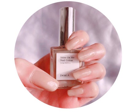 シャインオンミーネイルカラー/Dear.A/マニキュアを使ったクチコミ(4枚目)