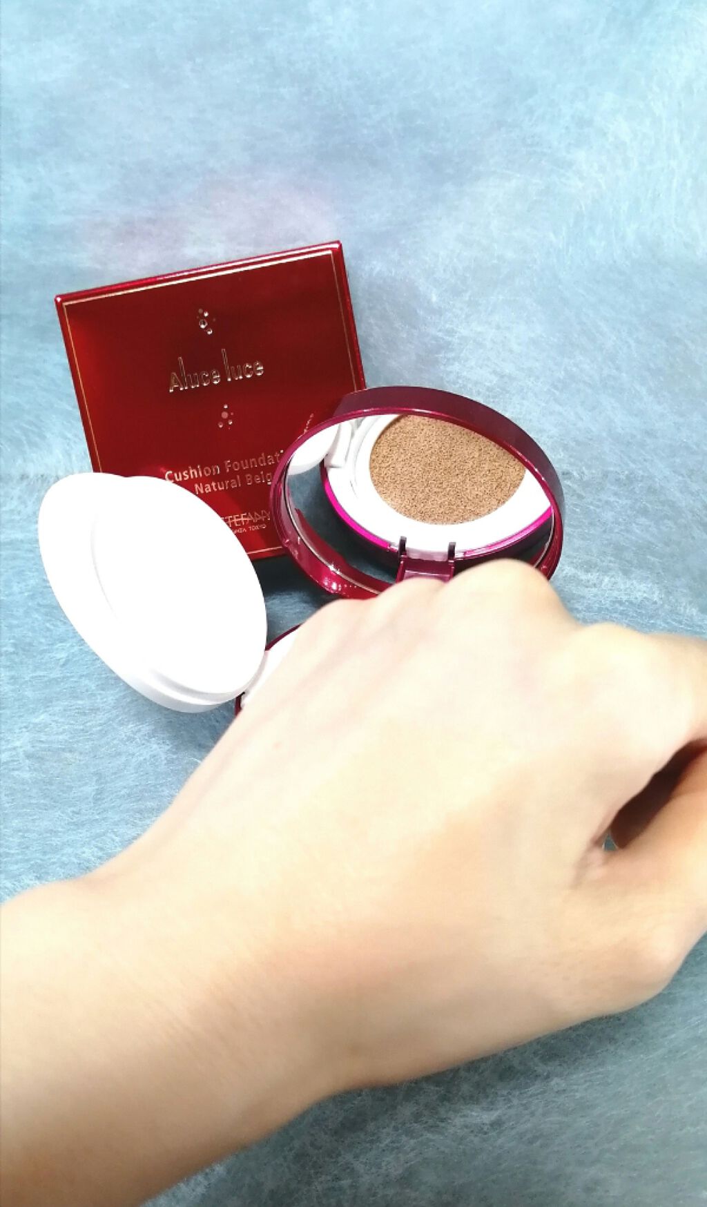 アルーチェルーチェ クッションファンデーション/Aluce luce/クッションファンデーションを使ったクチコミ(4枚目)