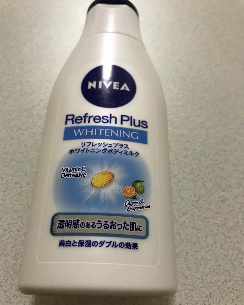 リフレッシュプラス ホワイトニング ボディミルク/ニベア/ボディミルクを使ったクチコミ(1枚目)