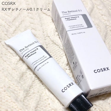 COSRX
RXザレチノール0.1クリーム


○純粋レチノールで小じわを目立たなくする！
　つるつるむき卵肌に🥚


🌷こんな方におすすめ
・時間が経つとメイクが浮き出る
・弾力が落ちてたるんだ肌
・