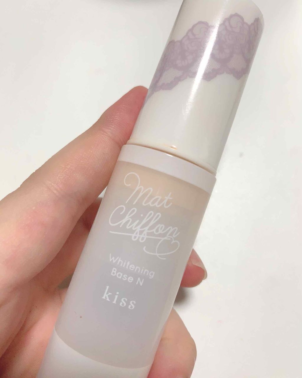 マットシフォン UVホワイトニングベースN/KiSS/化粧下地を使ったクチコミ(1枚目)