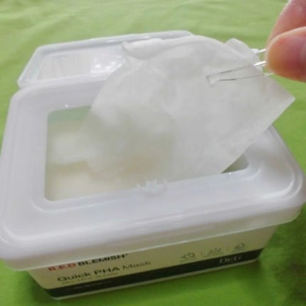 レッドブレミッシュクイックPHAシートマスク/Dr.G/シートマスク・パックを使ったクチコミ(2枚目)