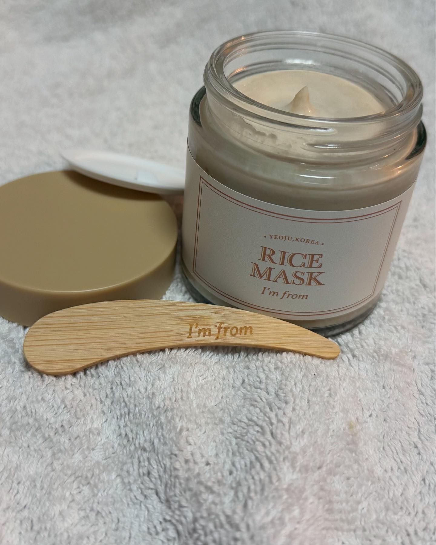 RICE MASK/I'm from/洗い流すパック・マスクを使ったクチコミ（2枚目）