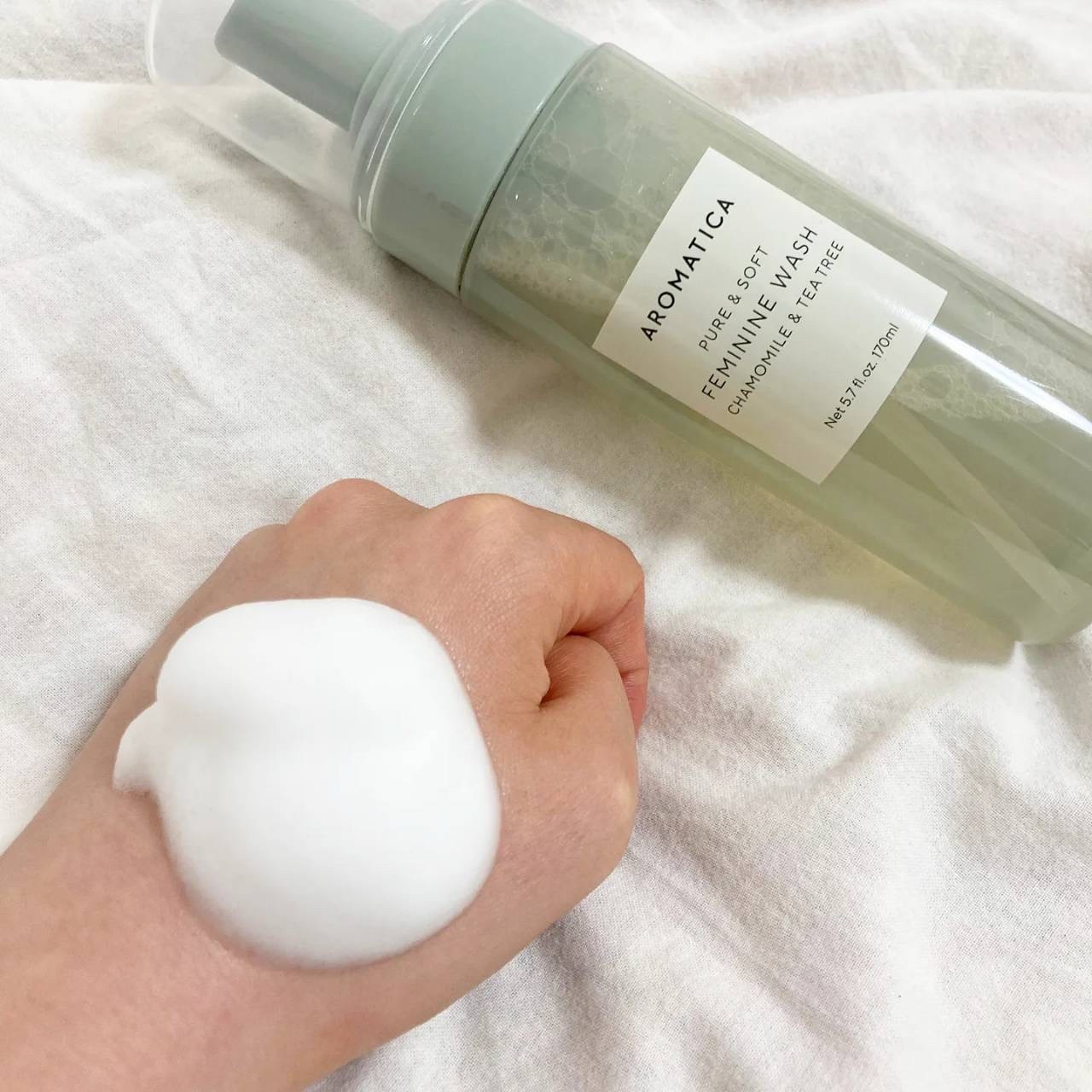 ピュア＆ソフトフェミニンウォッシュ /AROMATICA/デリケートゾーンケアを使ったクチコミ（3枚目）