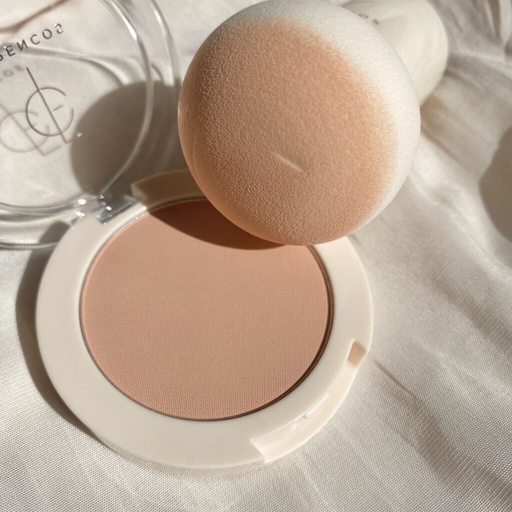 ピュアブラッシャー パフ付き 03 チャイ/フォレンコス/パウダーチークを使ったクチコミ（2枚目）