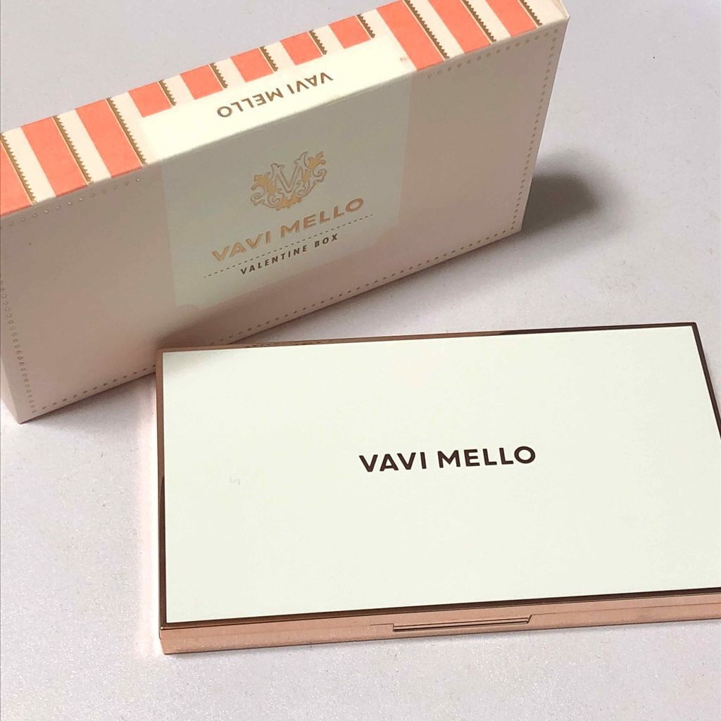 バレンタインボックス/VAVI MELLO/アイシャドウパレットを使ったクチコミ(2枚目)