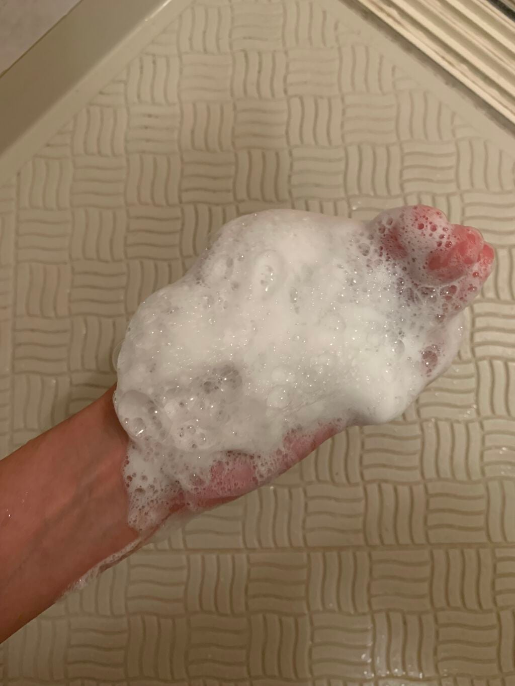 デイリーエステ洗顔 白泥/サボンドロン/洗顔フォームを使ったクチコミ(3枚目)