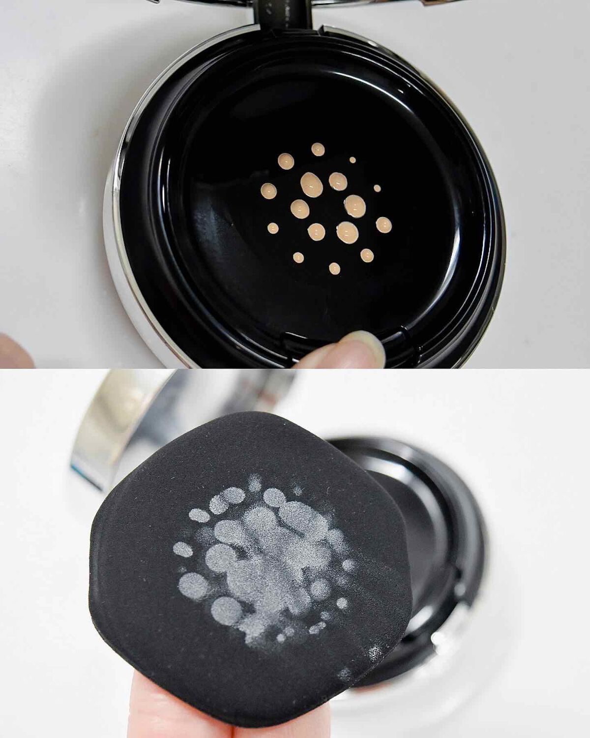 プレミアムニードルファンデーション/ジュエリアプレミアム/クッションファンデーションを使ったクチコミ(2枚目)