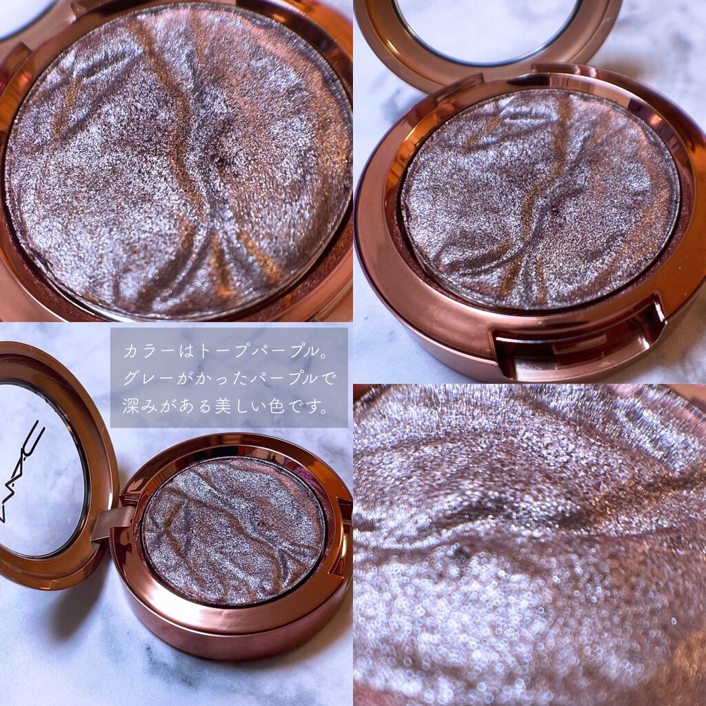 フォイルド シャドウ/M・A・C/単色アイシャドウを使ったクチコミ（3枚目）