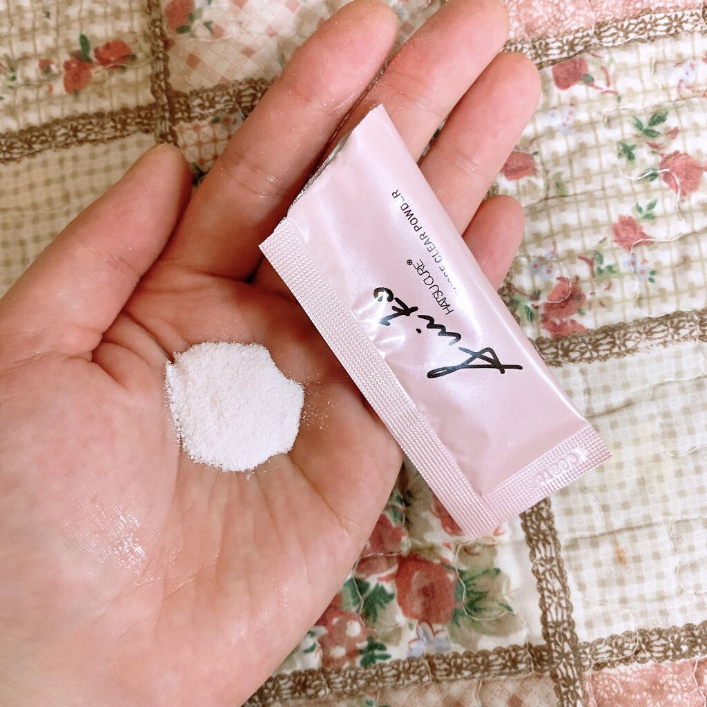 ムースクリアパウダー/SUIKO HATSUCURE/洗顔パウダーを使ったクチコミ（2枚目）