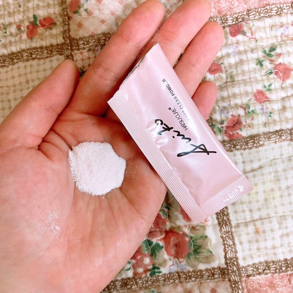 ムースクリアパウダー/SUIKO HATSUCURE/洗顔パウダーを使ったクチコミ(2枚目)