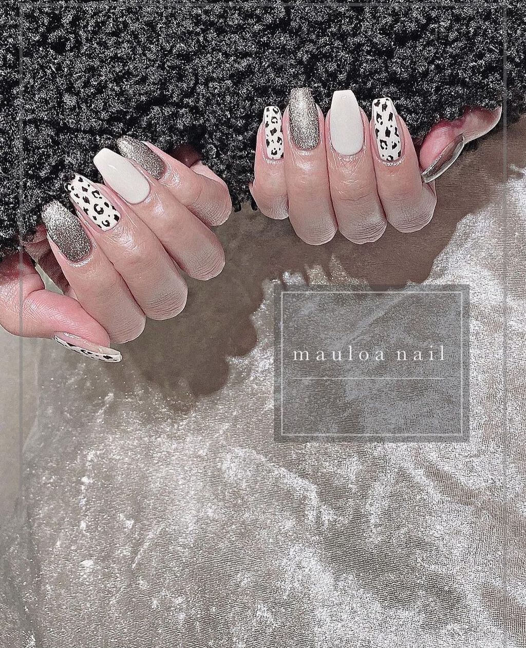 mauloa_nail on LIPS 「・ レオパードネイル🐆🤎・・・・・・・・#ネイル#ネイルデサ..」(1枚目)
