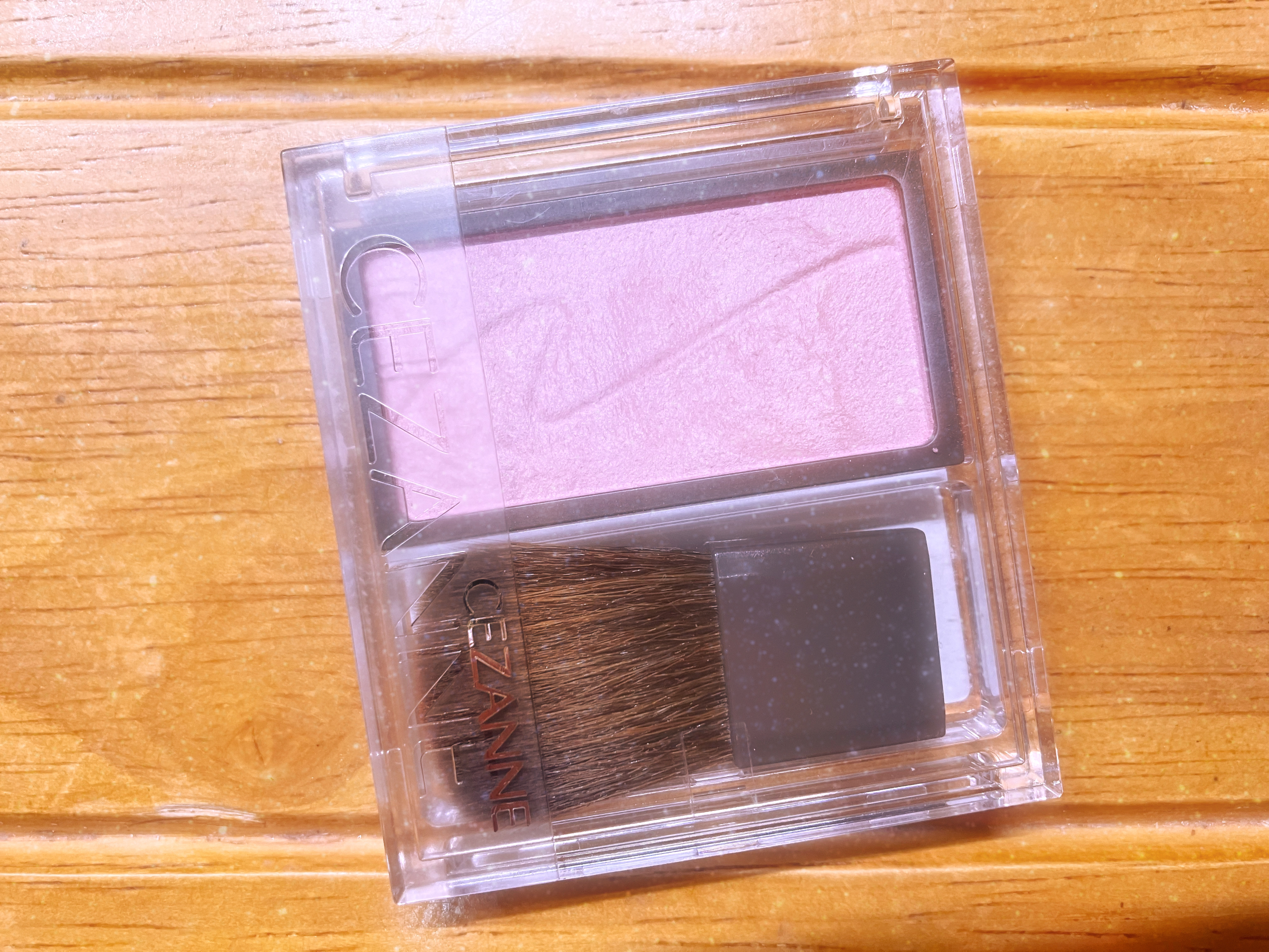 チークブラッシュ/CEZANNE/パウダーチークを使ったクチコミ（2枚目）