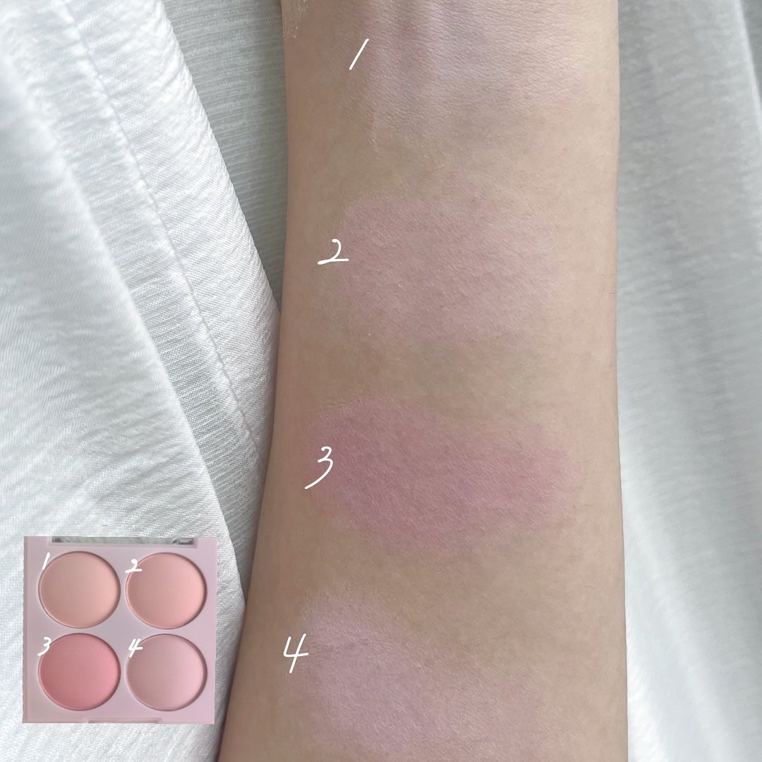 ブレンディングムードチーク/dasique/パウダーチークを使ったクチコミ(4枚目)