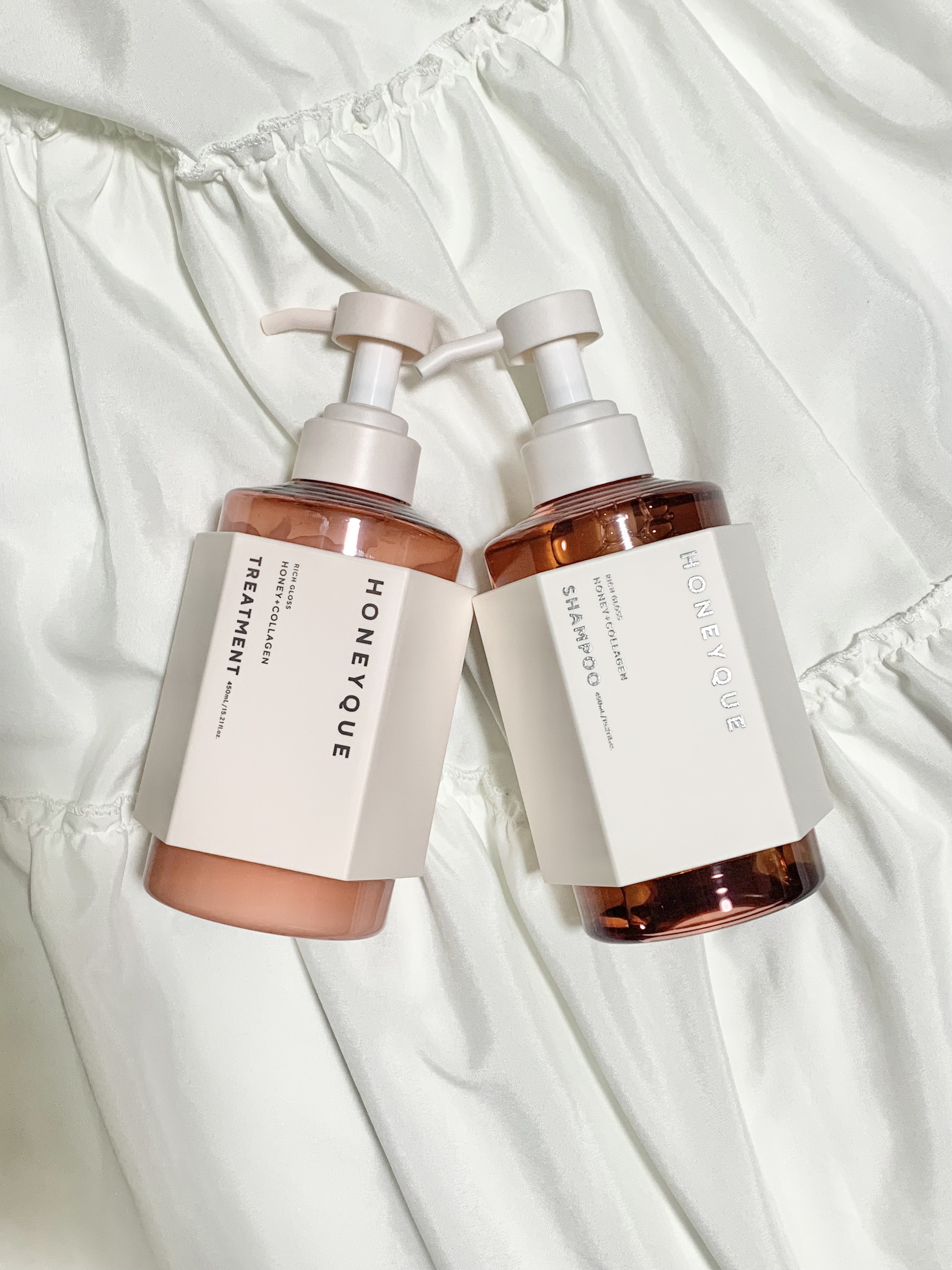 リッチグロス シャンプー シャイニー／ヘアトリートメント シャイニー/ハニーク/市販シャンプーを使ったクチコミ（1枚目）