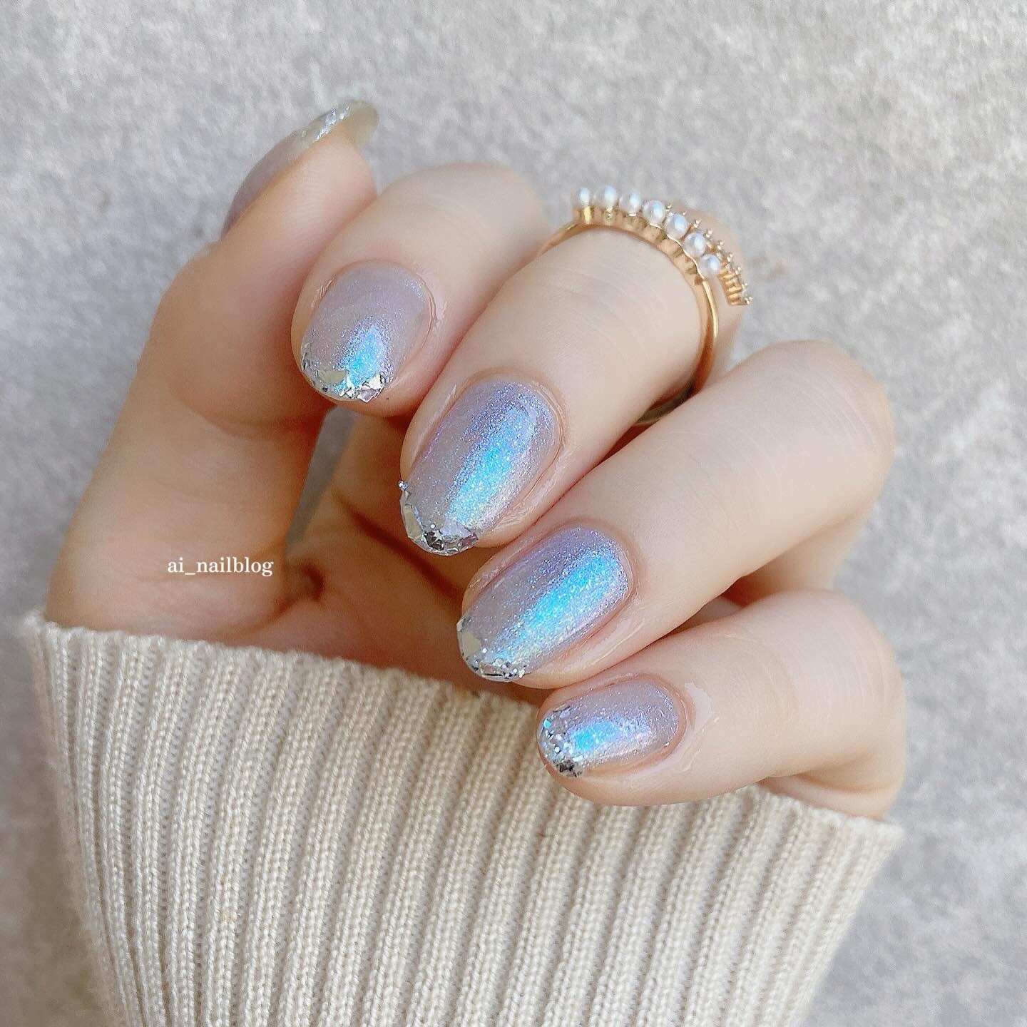 カラフルネイルズ N103 アストロノミー/キャンメイク/マニキュアを使ったクチコミ（3枚目）