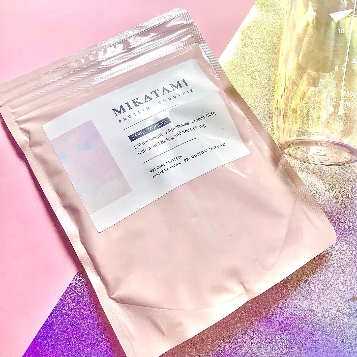 MIKATAMI　プロテインスムージー/MIKATAMI/その他プロテインを使ったクチコミ（1枚目）