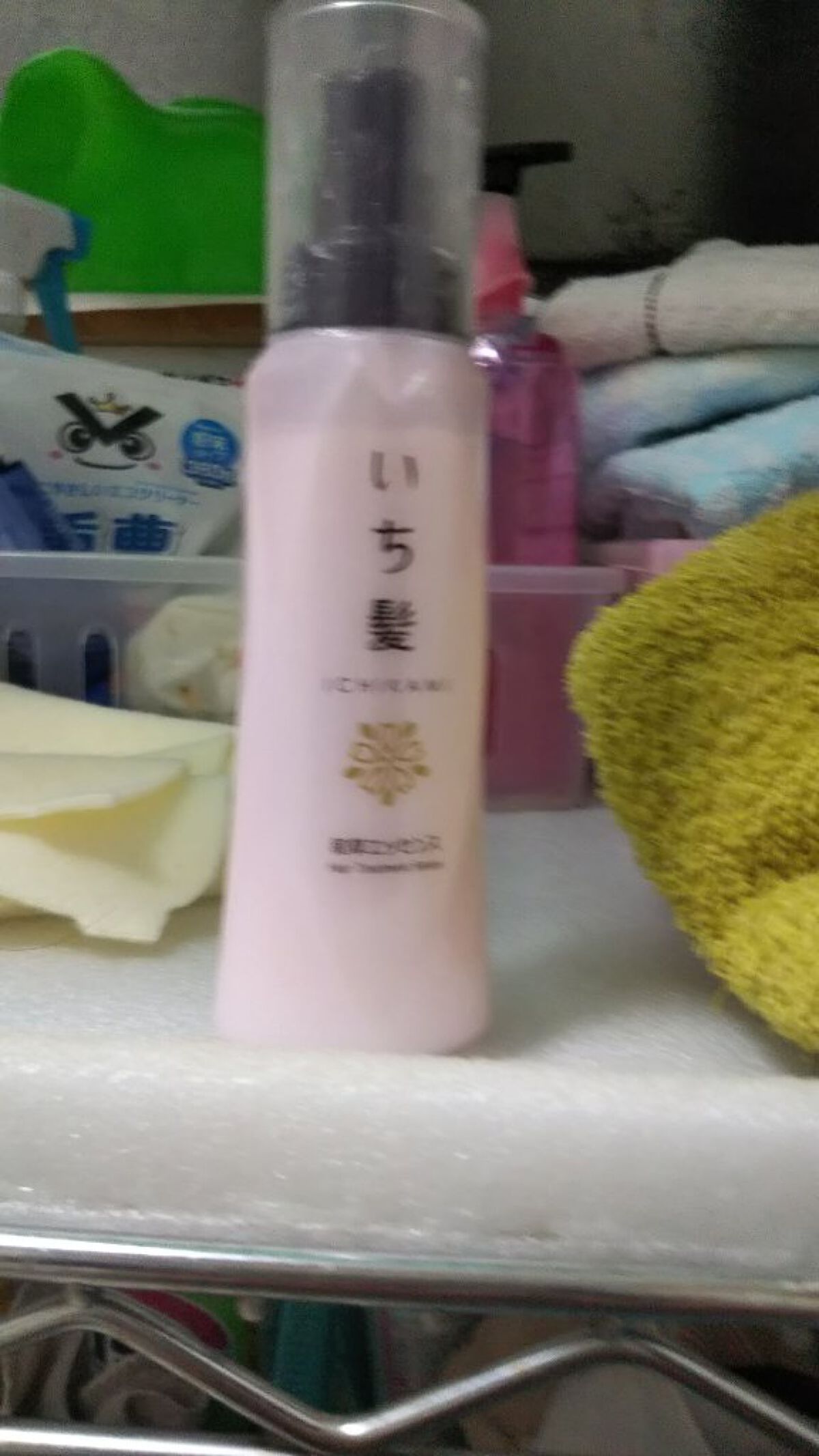 潤濃和草エッセンス/いち髪/ヘアミルクを使ったクチコミ(1枚目)