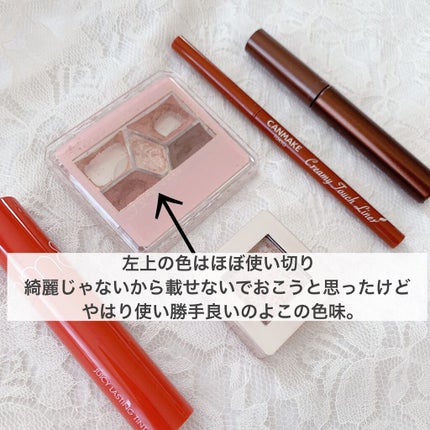 【旧品】パーフェクトスタイリストアイズ/キャンメイク/アイシャドウパレットを使ったクチコミ(3枚目)