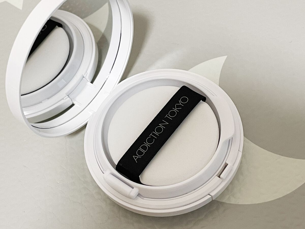 アディクション スキンケアUV タッチアップ クッション 001 Translucent/ADDICTION/クッションファンデーションを使ったクチコミ（2枚目）