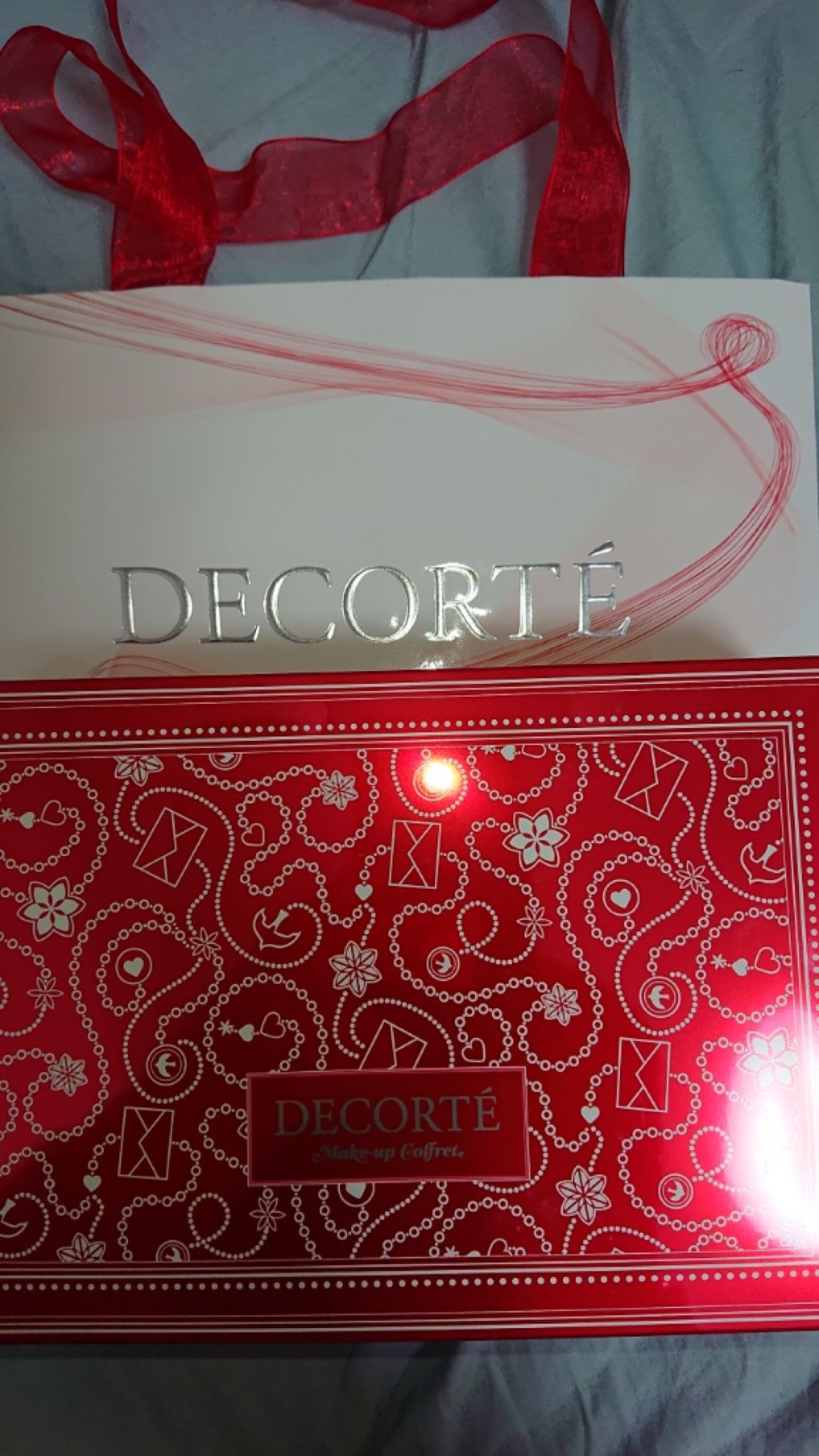 メイクアップ コフレ Ⅱ（クリスマスコフレ 2019） アイグロウ ジェム PK891/DECORTÉ/メイクアップキットを使ったクチコミ（1枚目）