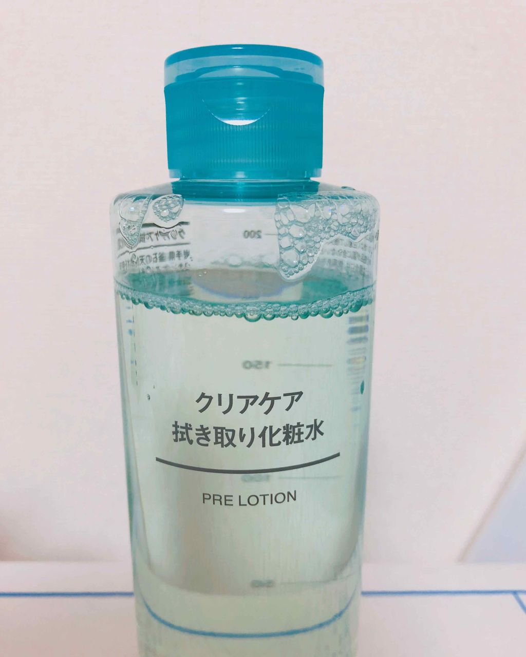 クリアケア拭き取り化粧水/無印良品/拭き取り化粧水を使ったクチコミ（1枚目）