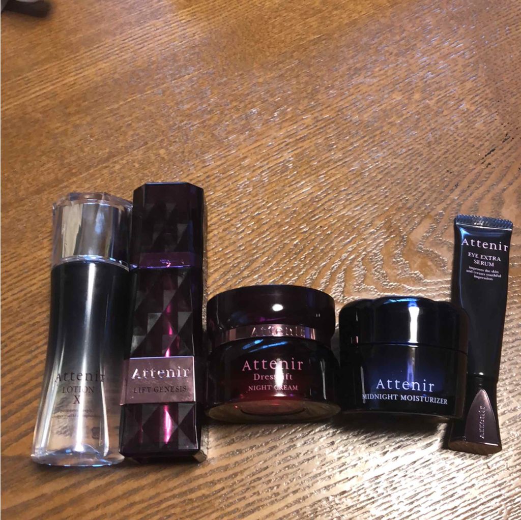 ドレスリフト ナイトクリーム【医薬部外品】/アテニア/フェイスクリームを使ったクチコミ（2枚目）