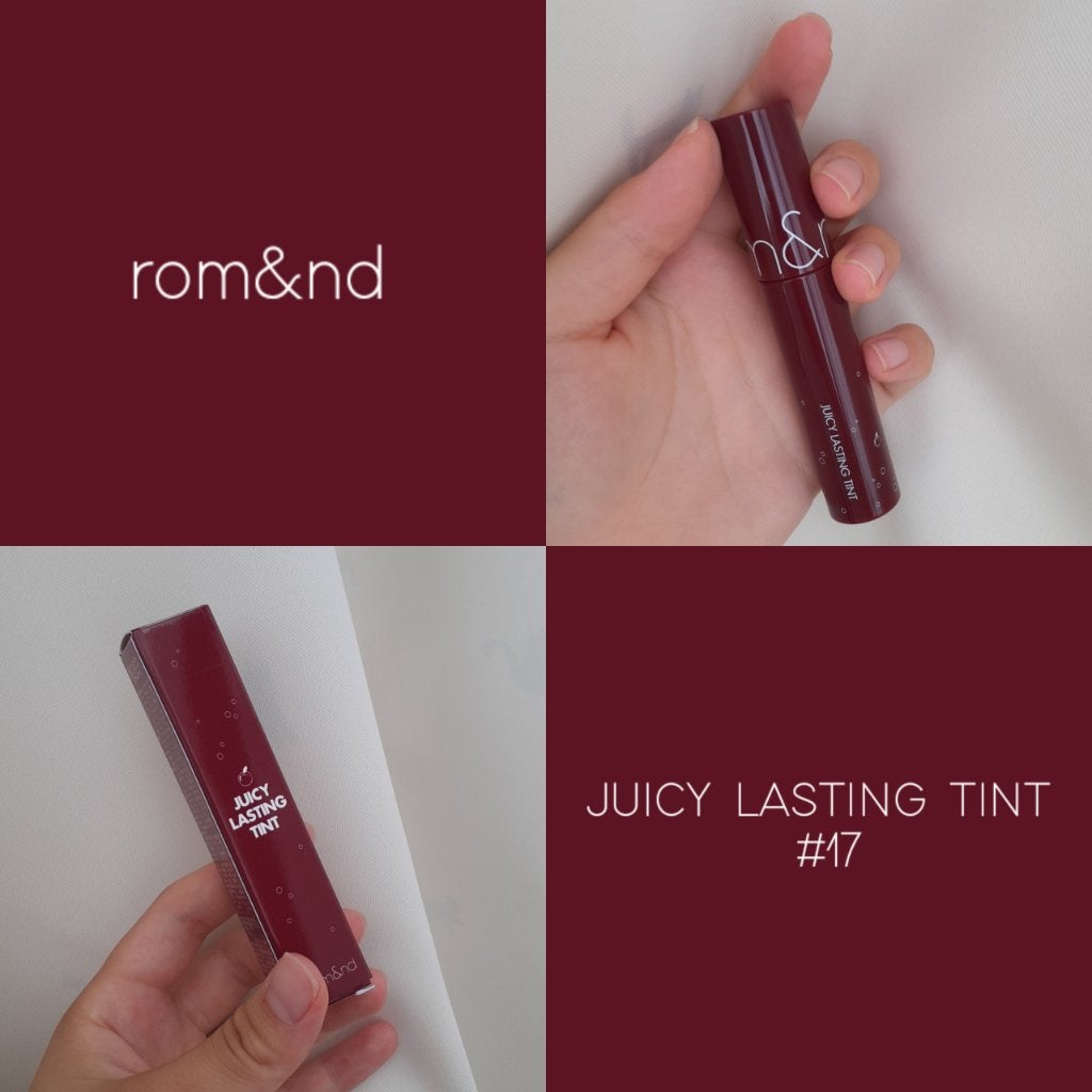 ジューシーラスティングティント/rom&nd/リップティントを使ったクチコミ(1枚目)
