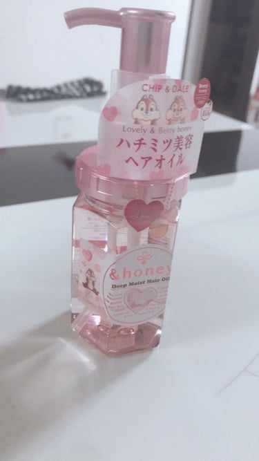 りり🐰☁️ on LIPS 「商品→アンドハニー　ディープモイスト　ヘアオイル匂い→ベリーハ..」（1枚目）