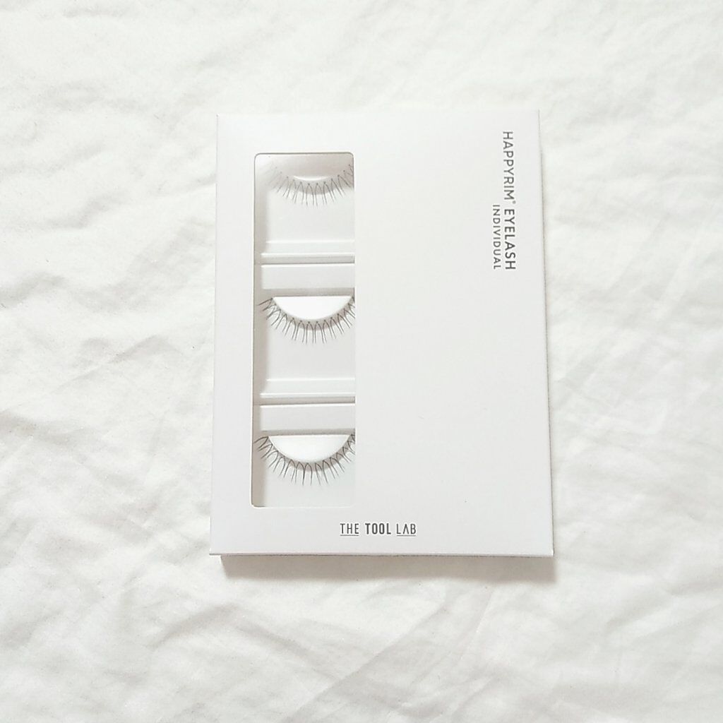 ハッピーリム アイラッシュ インディビジュアル/THE TOOL LAB/つけまつげを使ったクチコミ(1枚目)