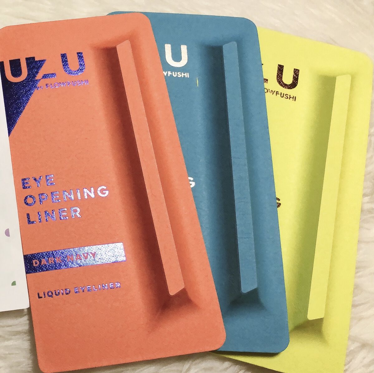 EYE OPENING LINER/UZU BY FLOWFUSHI/リキッドアイライナーを使ったクチコミ（1枚目）