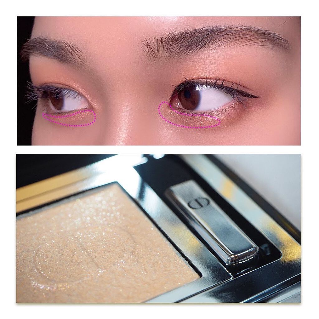 モノ クルール クチュール 633 コーラル ルック/Dior/単色アイシャドウを使ったクチコミ（2枚目）