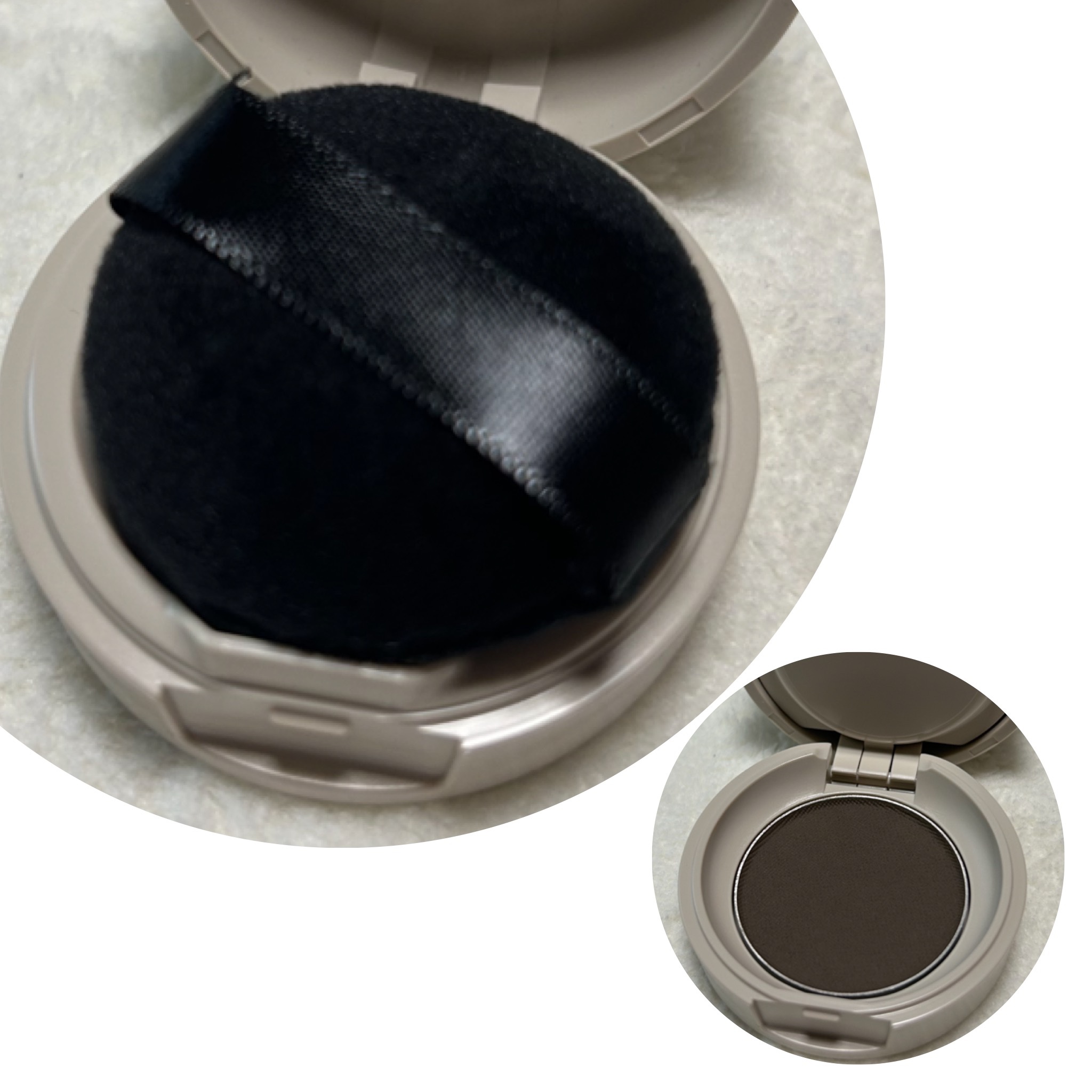 ヘアメイクパウダー/CEZANNE/ヘアケア・スタイリングを使ったクチコミ（2枚目）