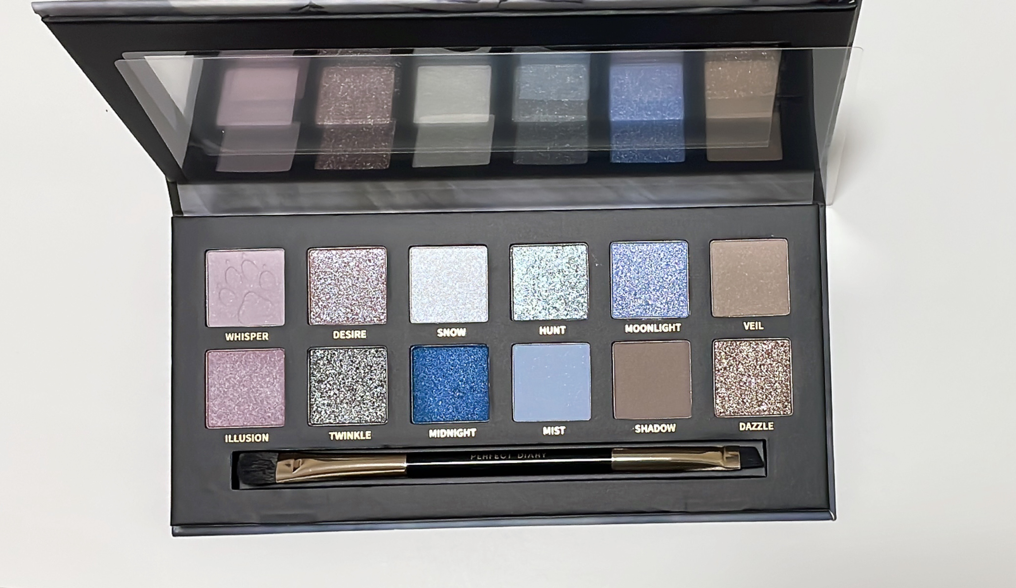 エクスプローラ12色 動物アイシャドウパレット/PERFECT DIARY/アイシャドウパレットを使ったクチコミ（2枚目）