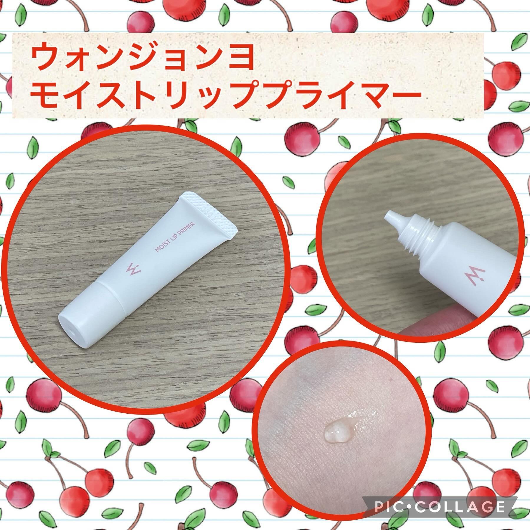 ウォンジョンヨ モイストリッププライマー　/Wonjungyo/リップオイルを使ったクチコミ（1枚目）