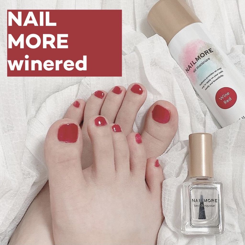 エアーマニキュア/NAILMORE/マニキュアを使ったクチコミ（1枚目）