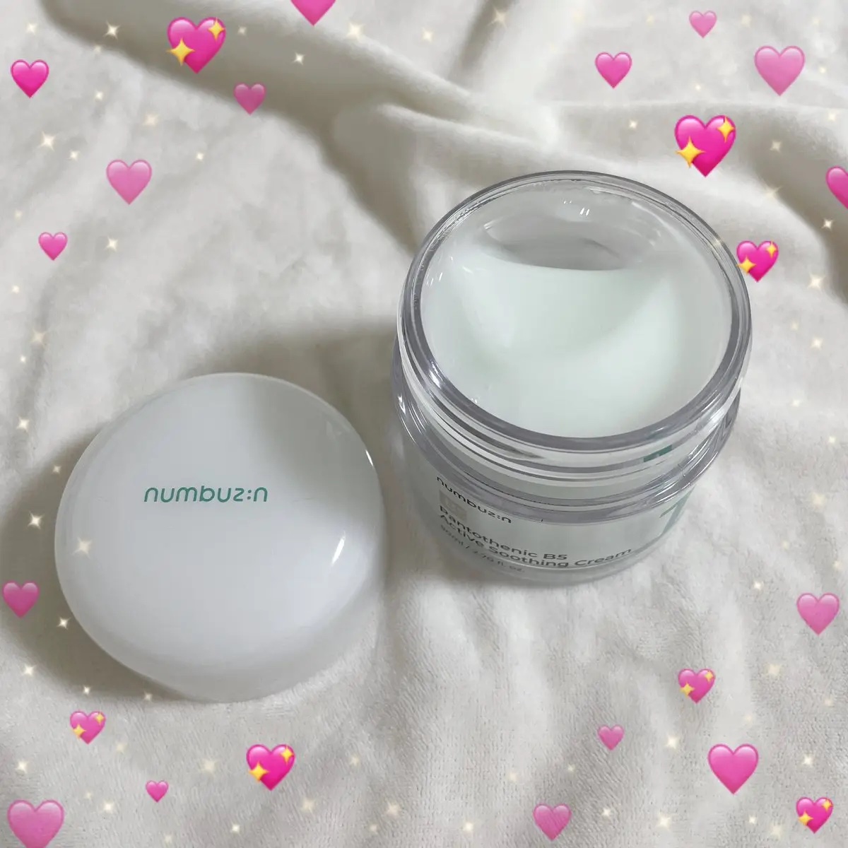 1番 塗るパントテン酸スージングクリーム/numbuzin/フェイスクリームを使ったクチコミ（2枚目）
