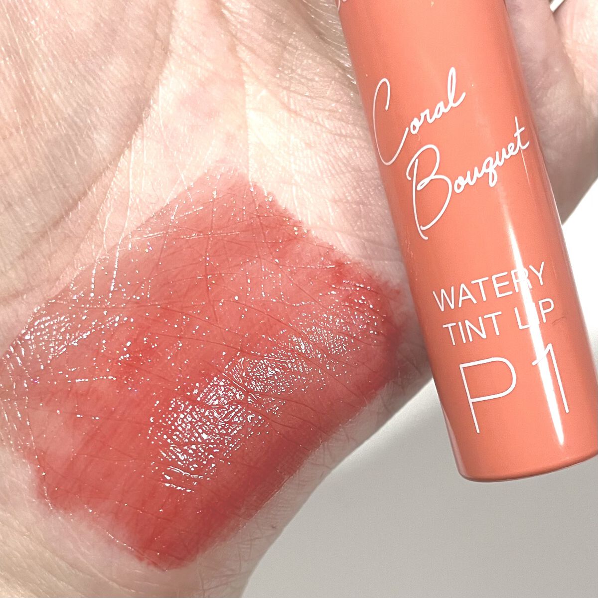 ウォータリーティントリップ/CEZANNE/リップティントを使ったクチコミ（3枚目）